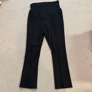 Maternity Black Flared Pants